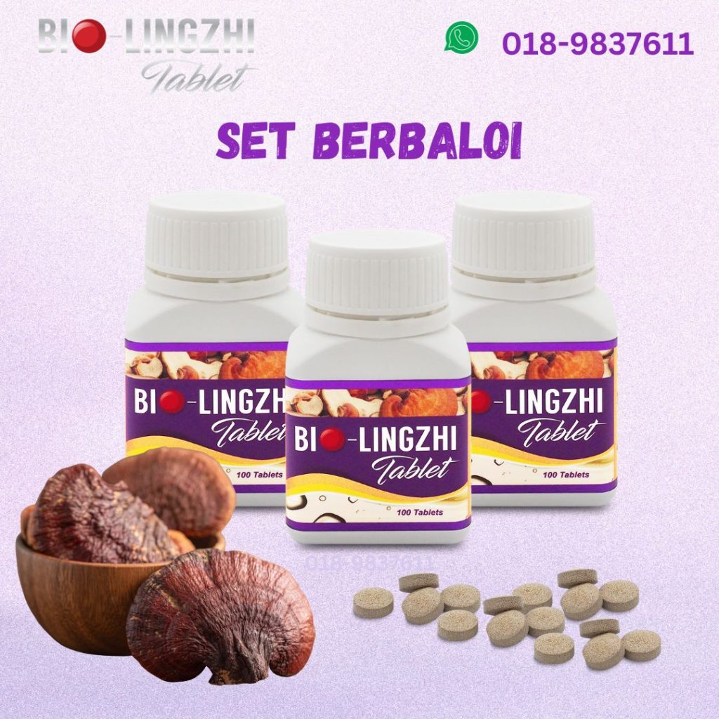 BIO LINGZHI SET BERBALOI - TEL 018-9837611