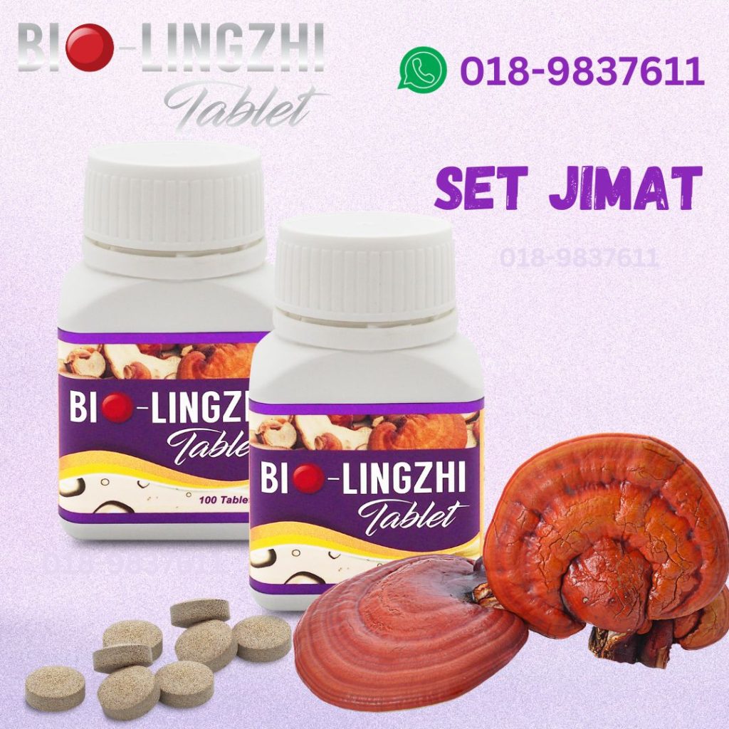 SET JIMAT BIO LINGZHI 2 BOTOL